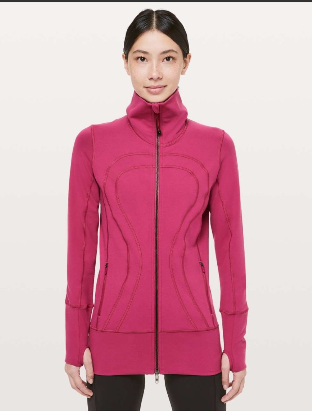 Lululemon In Stride Jacket Violet Red size 12
